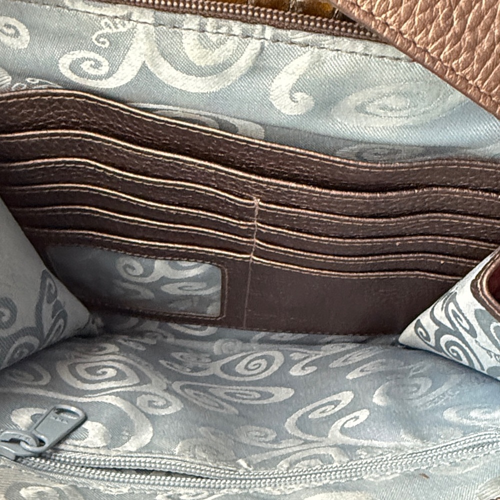 Elegant Crocodile Pattern Shoulder Bag Set - Brow… - image 5